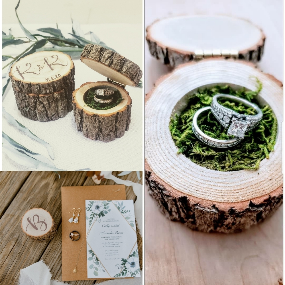 Wedding ceremony ring holders